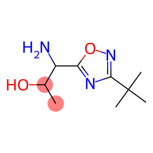 1-amino-1-(3-tert-butyl-1,2,4-oxadiazol-5-yl)propan-2-ol