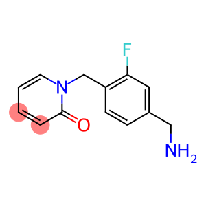 1-{[4-(aminomethyl)-2-fluorophenyl]methyl}-1,2-dihydropyridin-2-one