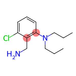 2-(aminomethyl)-3-chloro-N,N-dipropylaniline