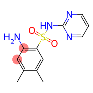 2-amino-4,5-dimethyl-N-(pyrimidin-2-yl)benzene-1-sulfonamide