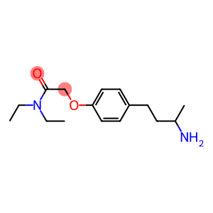 2-[4-(3-aminobutyl)phenoxy]-N,N-diethylacetamide