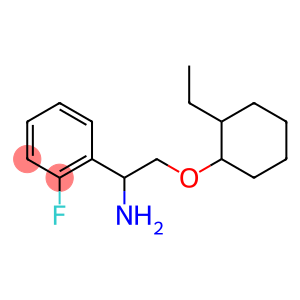 1-{1-amino-2-[(2-ethylcyclohexyl)oxy]ethyl}-2-fluorobenzene