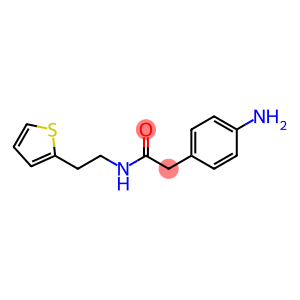 2-(4-aminophenyl)-N-(2-thien-2-ylethyl)acetamide