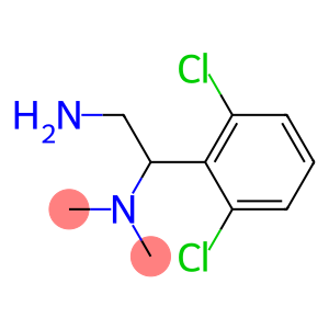 [2-amino-1-(2,6-dichlorophenyl)ethyl]dimethylamine