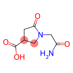 1-(2-amino-2-oxoethyl)-5-oxopyrrolidine-3-carboxylic acid