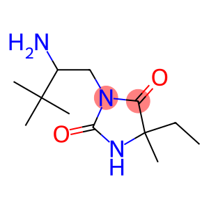 3-(2-amino-3,3-dimethylbutyl)-5-ethyl-5-methylimidazolidine-2,4-dione