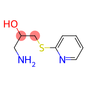 1-amino-3-(pyridin-2-ylsulfanyl)propan-2-ol