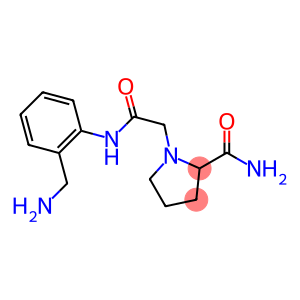 1-({[2-(aminomethyl)phenyl]carbamoyl}methyl)pyrrolidine-2-carboxamide