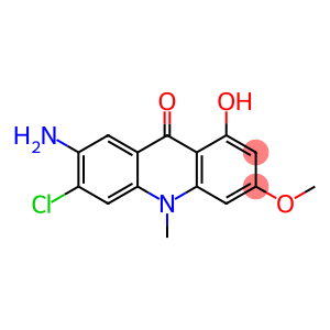 7-AMINO-6-CHLORO-1-HYDROXY-3-METHOXY-10-METHYL-10H-ACRIDIN-9-ONE