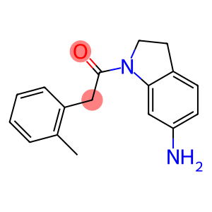 1-(6-amino-2,3-dihydro-1H-indol-1-yl)-2-(2-methylphenyl)ethan-1-one