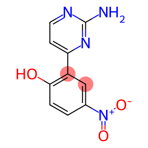 2-(2-AMINOPYRIMIDIN-4-YL)-4-NITROPHENOL