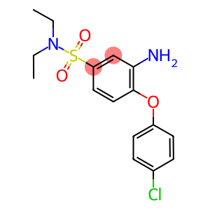 3-AMINO-4-(4-CHLORO-PHENOXY)-N,N-DIETHYL-BENZENESULFONAMIDE