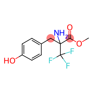 2-AMINO-3,3,3-TRIFLUORO-2-(4-HYDROXY-BENZYL)-PROPIONIC ACID METHYL ESTER