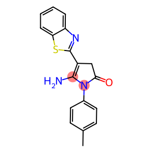 5-AMINO-4-BENZOTHIAZOL-2-YL-1-P-TOLYL-1,3-DIHYDRO-PYRROL-2-ONE