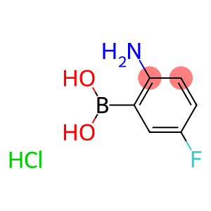 2-AMINO-5-FLUOROPHENYLBORONIC ACID HYDROCHLORIDE