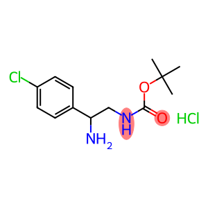 [2-AMINO-2-(4-CHLORO-PHENYL)-ETHYL]-CARBAMIC ACID TERT-BUTYL ESTER HYDROCHLORIDE