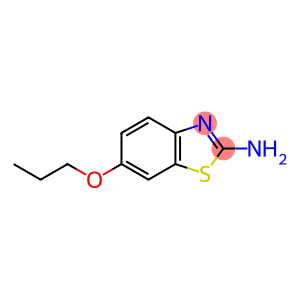 2-Amino-6-propoxybenzothiazole