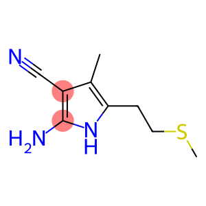 2-AMINO-4-METHYL-5-[2-(METHYLTHIO)ETHYL]-1H-PYRROLE-3-CARBONITRILE