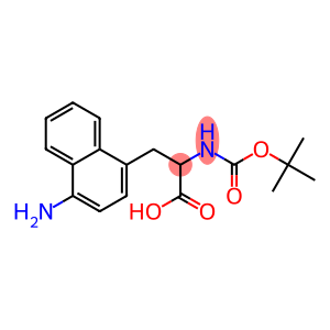 3-(4-AMINONAPHTHALEN-1-YL)-N-BOC-DL-ALANINE