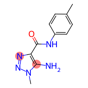 5-AMINO-1-METHYL-N-(4-METHYLPHENYL)-1H-1,2,3-TRIAZOLE-4-CARBOXAMIDE