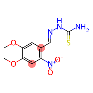 AMINO((1-AZA-2-(4,5-DIMETHOXY-2-NITROPHENYL)VINYL)AMINO)METHANE-1-THIONE