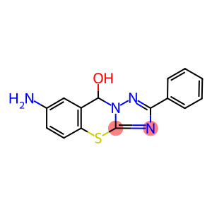 6-AMINO-2-PHENYL-4 H-9-THIA-1,3,3A-TRIAZA-CYCLOPENTA[ B ]NAPHTHALEN-4-OL