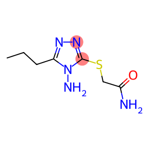 2-[(4-AMINO-5-PROPYL-4H-1,2,4-TRIAZOL-3-YL)SULFANYL]ACETAMIDE