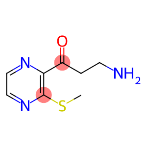 3-AMINO-1-(3-METHYLSULFANYL-PYRAZIN-2-YL)-PROPAN-1-ONE