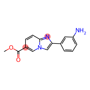 2-(3-AMINO-PHENYL)-IMIDAZO[1,2-A]PYRIDINE-6-CARBOXYLIC ACID METHYL ESTER