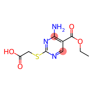 [[4-AMINO-5-(ETHOXYCARBONYL)PYRIMIDIN-2-YL]THIO]ACETIC ACID