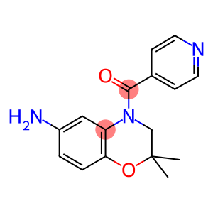 (6-AMINO-2,2-DIMETHYL-2,3-DIHYDRO-BENZO[1,4]OXAZIN-4-YL)-PYRIDIN-4-YL-METHANONE