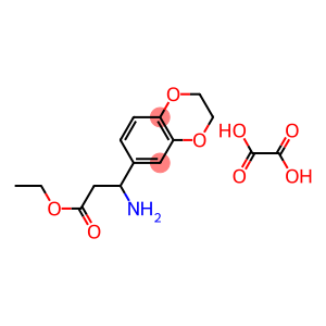 3-AMINO-3-(2,3-DIHYDRO-BENZO[1,4]DIOXIN-6-YL)-PROPIONIC ACID ETHYL ESTER C2H2O4