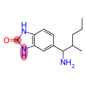 5-(1-amino-2-methylpentyl)-2,3-dihydro-1H-1,3-benzodiazol-2-one