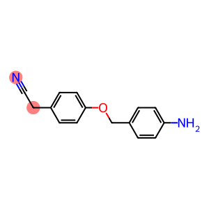 {4-[(4-aminobenzyl)oxy]phenyl}acetonitrile