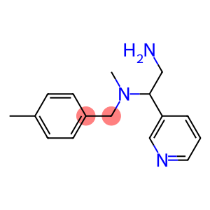 [2-amino-1-(pyridin-3-yl)ethyl](methyl)[(4-methylphenyl)methyl]amine