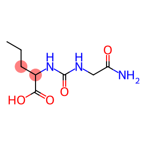 2-({[(2-amino-2-oxoethyl)amino]carbonyl}amino)pentanoic acid