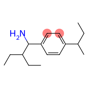 1-(1-amino-2-ethylbutyl)-4-(butan-2-yl)benzene