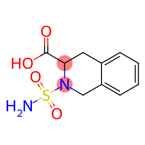 2-(aminosulfonyl)-1,2,3,4-tetrahydroisoquinoline-3-carboxylic acid