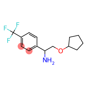 1-[1-amino-2-(cyclopentyloxy)ethyl]-4-(trifluoromethyl)benzene