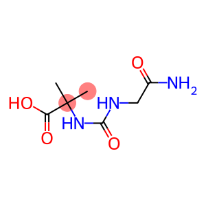 2-({[(2-amino-2-oxoethyl)amino]carbonyl}amino)-2-methylpropanoic acid