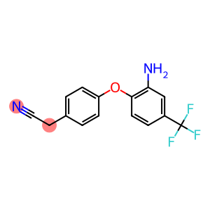 2-{4-[2-amino-4-(trifluoromethyl)phenoxy]phenyl}acetonitrile