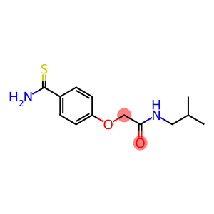 2-[4-(aminocarbonothioyl)phenoxy]-N-isobutylacetamide