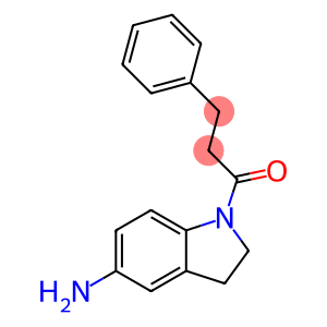 1-(5-amino-2,3-dihydro-1H-indol-1-yl)-3-phenylpropan-1-one