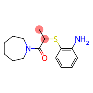 2-[(2-aminophenyl)sulfanyl]-1-(azepan-1-yl)propan-1-one