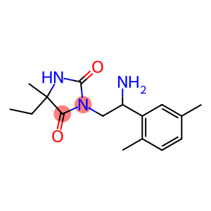 3-[2-amino-2-(2,5-dimethylphenyl)ethyl]-5-ethyl-5-methylimidazolidine-2,4-dione