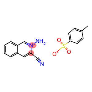 2-AMINO-3-CYANOISOQUINOLINIUM 4-METHYLBENZENE-1-SULPHONATE