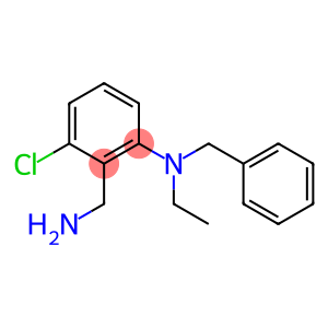 2-(aminomethyl)-N-benzyl-3-chloro-N-ethylaniline