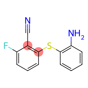 2-[(2-aminophenyl)thio]-6-fluorobenzonitrile