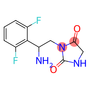 3-[2-amino-2-(2,6-difluorophenyl)ethyl]imidazolidine-2,4-dione