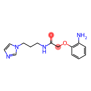 2-(2-aminophenoxy)-N-[3-(1H-imidazol-1-yl)propyl]acetamide